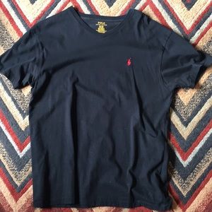 Polo by Ralph Lauren Shirts - Polo Ralph Lauren v neck t shirt Polo by Ralph Lauren Shirts - Polo Ralph Lauren v neck t shirt